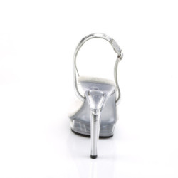 Fabulicious LIP-150 Transparent Silver Sale Women