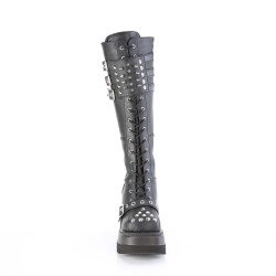 Demonia SHAKER-225 Black Vegan Leather Sale Women