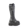 Demonia SHAKER-225 Black Vegan Leather Sale Women