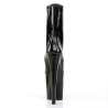 Pleaser XTREME-1020 Black Patent Ankle High Boots Women