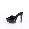 Fabulicious MARTINI-501 Black Patent High Heeled Mules