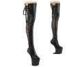 Pleaser CRAZE-3050 Black Vegan Leather Sale Women