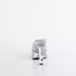 Fabulicious MARTINI-501 Transparent Heeled Mules Women