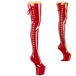 Pleaser CRAZE-3050 Red Patent Sale Women