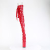 Pleaser CRAZE-3050 Red Patent Sale Women