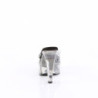 Fabulicious MARTINI-501 Transparent Black Tinted Mules