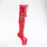 Pleaser CRAZE-3050 Red Patent Sale Women
