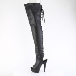 Pleaser DELIGHT-4019 Black Vegan Sale Women