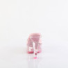 Fabulicious MARTINI-501 Transparent Rose Tinted Mules