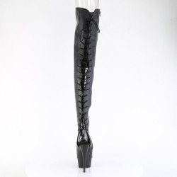 Pleaser DELIGHT-4019 Black Vegan Sale Women