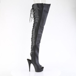 Pleaser DELIGHT-4019 Black Vegan Sale Women