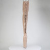 Pleaser FLAMINGO-3850 Nude Patent Sale Women