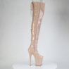 Pleaser FLAMINGO-3850 Nude Patent Sale Women
