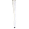 Pleaser FLAMINGO-3850 White Patent Sale Women