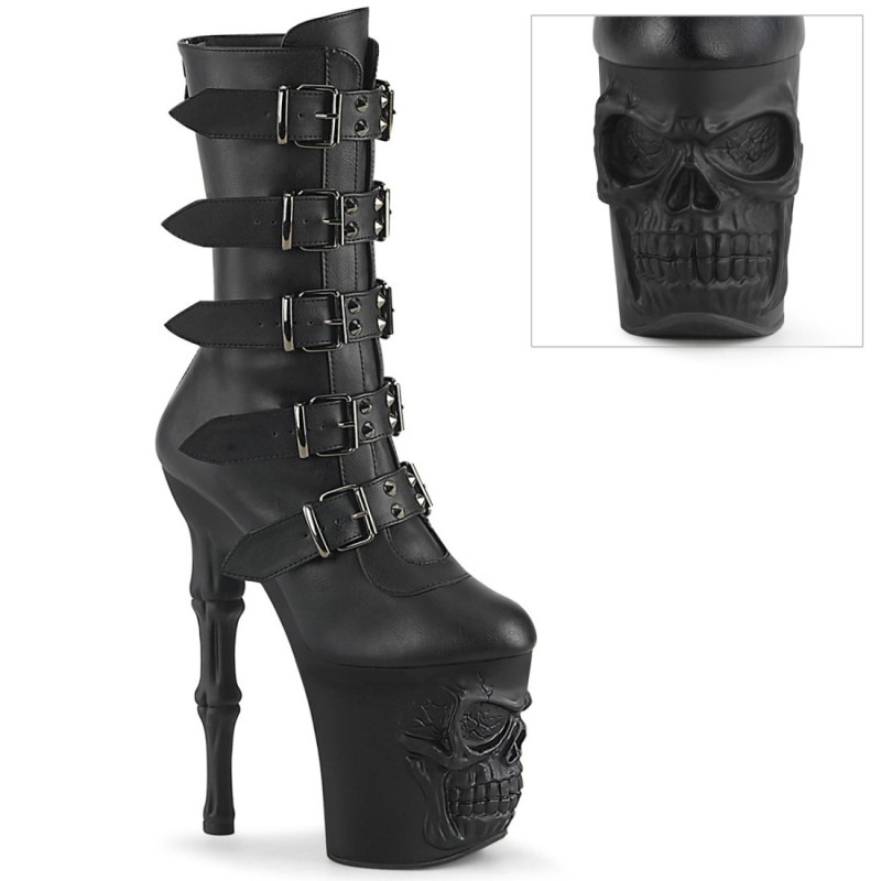 Pleaser RAPTURE-1052BK Black Vegan Leather Sale Women Pleaser RAPTURE-1052BK Black Vegan Leather Sale Women