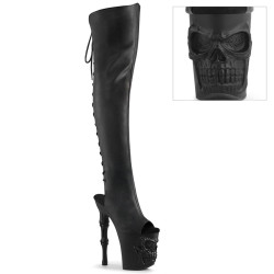 Pleaser RAPTURE-3019 Black Vegan Leather Sale Women