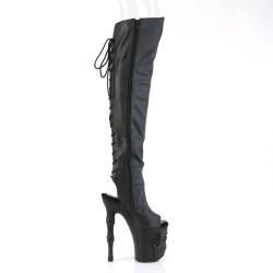 Pleaser RAPTURE-3019 Black Vegan Leather Sale Women