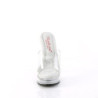 Fabulicious MAJESTY-501 Transparent Heeled Mules Women