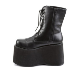 Funtasma MONSTER-10 Black Halloween Platform Men Boots