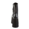 Funtasma MONSTER-10 Black Halloween Platform Men Boots