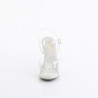 Fabulicious CUPID-408 Transparent Spike Heeled Sandals