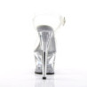 Pleaser MOON-708 Clear Platform High Heeled Women Shoes