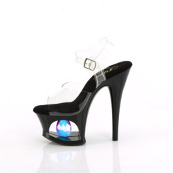 Pleaser MOON-708DIA Platform High Heeled Women Shoes