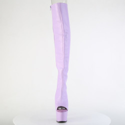 Pleaser ADORE-3019 Lavender Platform Over The Knee Boots