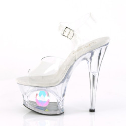 Pleaser MOON-708DIA Transparent Sale Women