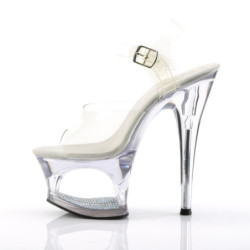 Pleaser MOON-708DM Platform High Heeled Women Shoes