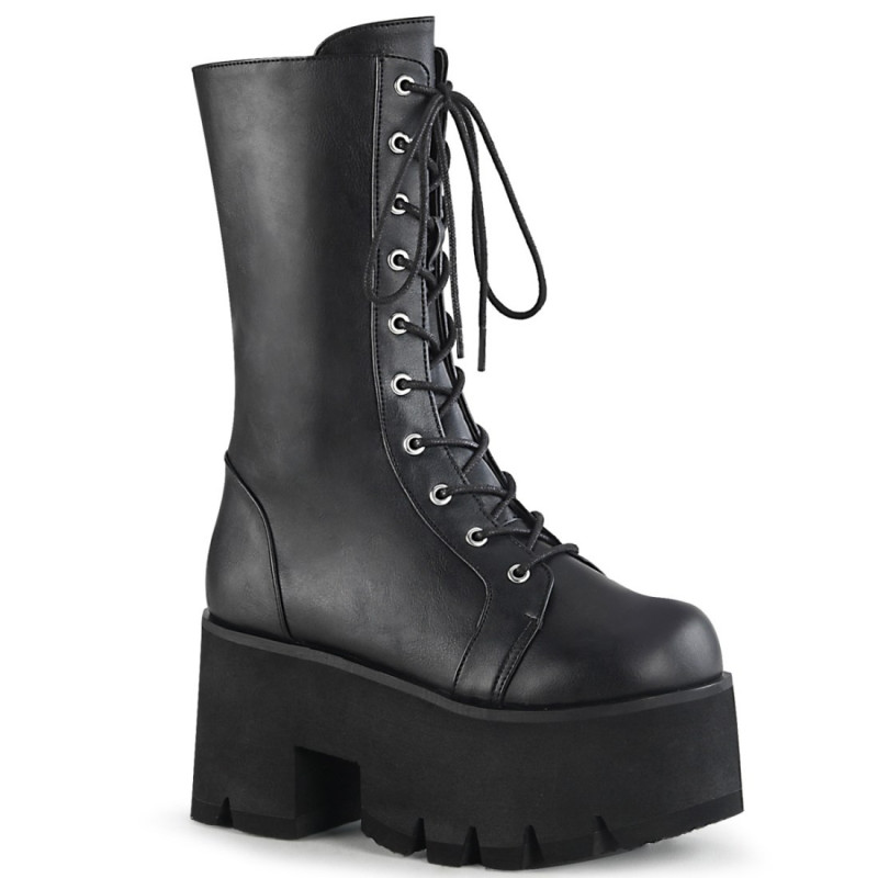 Demonia ASHES-105 Black Vegan Platform Women Boots Demonia ASHES-105 Black Vegan Platform Women Boots