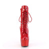 Pleaser BEJEWELED-1020-7 Red Hologram Patent Strass