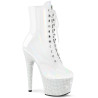 Pleaser BEJEWELED-1020-7 White Hologram Patent Strass
