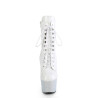 Pleaser BEJEWELED-1020-7 White Hologram Patent Strass