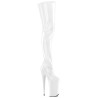 Pleaser BEYOND-4000 White Patent Sale Women