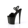 Pleaser NAUGHTY-809 Black Exotic Pole Dance High Heels