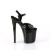 Pleaser NAUGHTY-809 Black Exotic Pole Dance High Heels