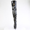 Pleaser DELIGHT-3022 Black Patent Sale Women
