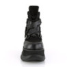 Demonia NEPTUNE-126 Black Vegan Platform Men Boots