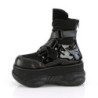 Demonia NEPTUNE-126 Black Vegan Platform Men Boots