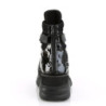Demonia NEPTUNE-126 Black Vegan Platform Men Boots