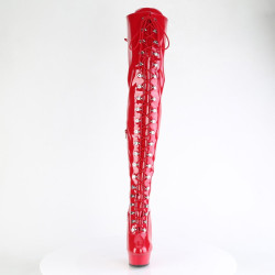 Pleaser DELIGHT-3022 Red Patent Sale Women