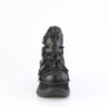 Demonia NEPTUNE-68 Black Vegan Platform Men Boots
