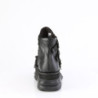 Demonia NEPTUNE-68 Black Vegan Platform Men Boots