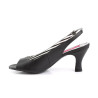 Pleaser Pink Label JENNA-02 Black Vegan Leather Sale