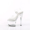 Pleaser PASSION-708 White Insole Platform High Heels