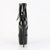 Pleaser JUBILANT-1014 Black Patent Women Ankle Boots