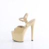 Pleaser PASSION-709 Cream Patent Sale Women