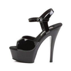 Funtasma JULIET-209 Black High Heeled Platform Shoes