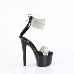 Pleaser PASSION-727RS Transparent Black Sale Women